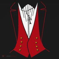 Dracula Halloween Tuxedo Vlad Tepes Costume Ornament thumb 1