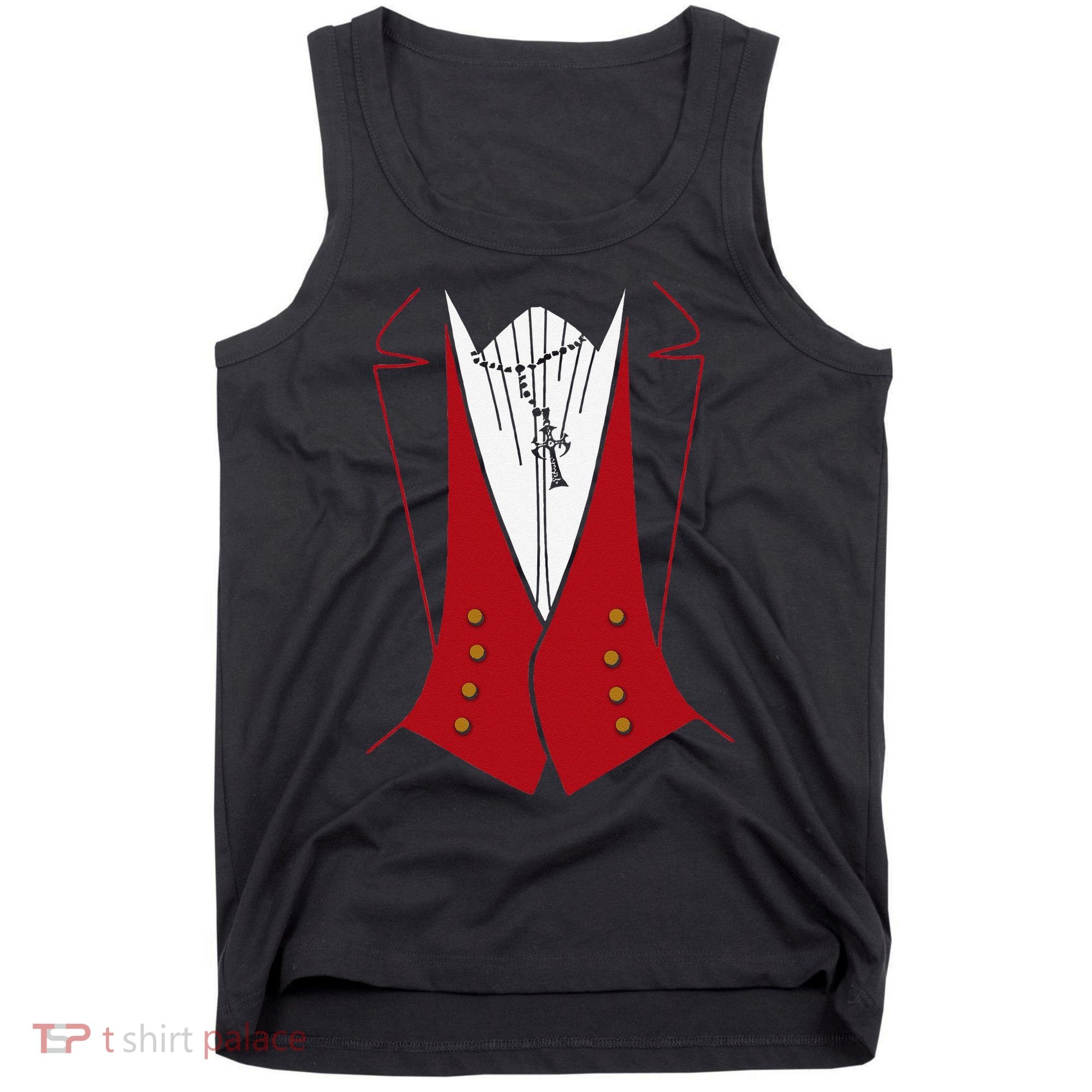 Dracula Halloween Tuxedo Vlad Tepes Costume Tank Top