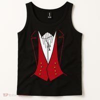 Dracula Halloween Tuxedo Vlad Tepes Costume Tank Top thumb 2