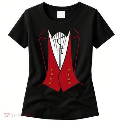 Dracula Halloween Tuxedo Vlad Tepes Costume Women's T-Shirt