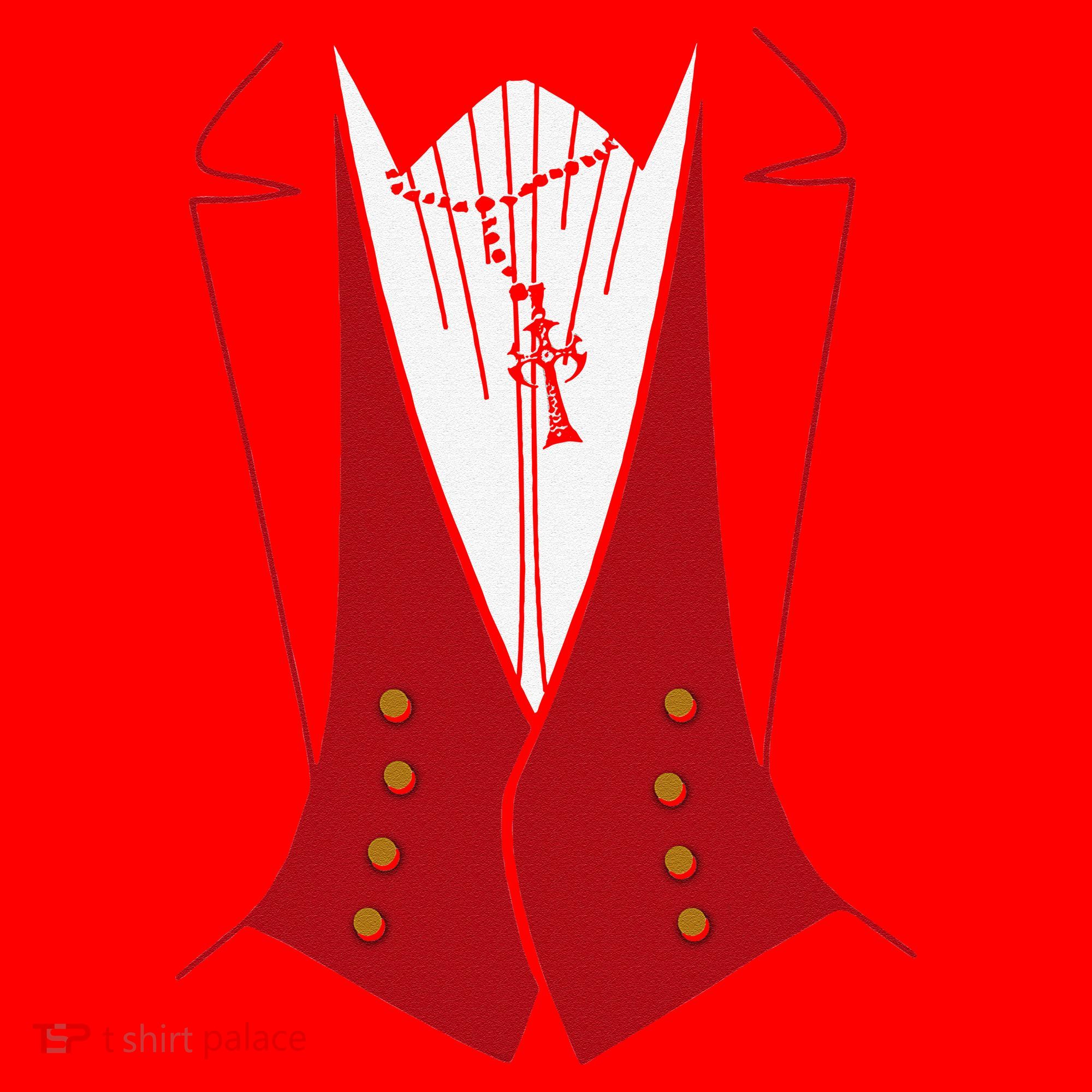 Dracula Halloween Tuxedo Vlad Tepes Costume Santa Hat