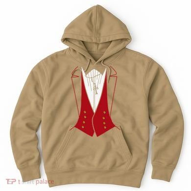Dracula Halloween Tuxedo Vlad Tepes Costume Hoodie