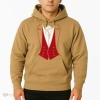 Dracula Halloween Tuxedo Vlad Tepes Costume Hoodie thumb 2