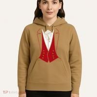 Dracula Halloween Tuxedo Vlad Tepes Costume Hoodie thumb 5