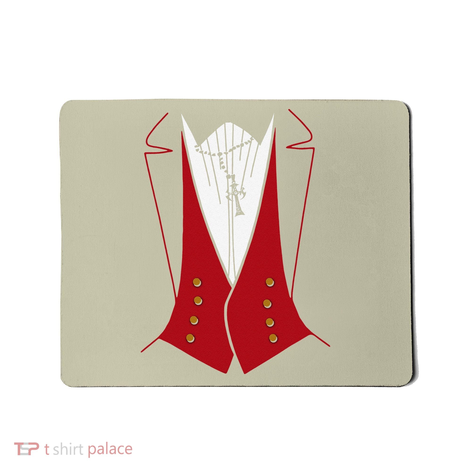 Dracula Halloween Tuxedo Vlad Tepes Costume Mousepad
