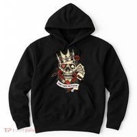 Don't Hate The Player Skull Hoodie thumb 0