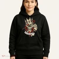 Don't Hate The Player Skull Hoodie thumb 5