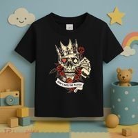 Don't Hate The Player Skull Toddler T-Shirt thumb 3