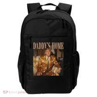 Daddys Home Trump Trump 2024 Leopard Funny Maga Backpack thumb 0
