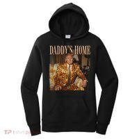 Daddys Home Trump Trump 2024 Leopard Funny Maga Women's Hoodie thumb 0