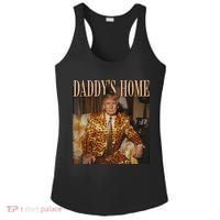 Daddys Home Trump Trump 2024 Leopard Funny Maga Ladies PosiCharge Competitor Racerback Tank thumb 0
