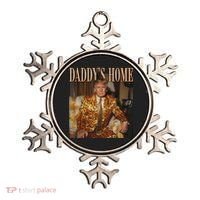 Daddys Home Trump Trump 2024 Leopard Funny Maga Ornament thumb 0