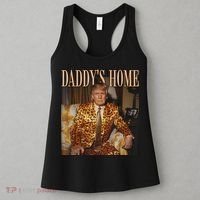 Daddys Home Trump Trump 2024 Leopard Funny Maga Women's Tank Top thumb 3