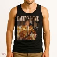 Daddys Home Trump Trump 2024 Leopard Funny Maga Tank Top thumb 3
