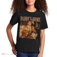 Daddys Home Trump Trump 2024 Leopard Funny Maga Kids T-Shirt thumb 2