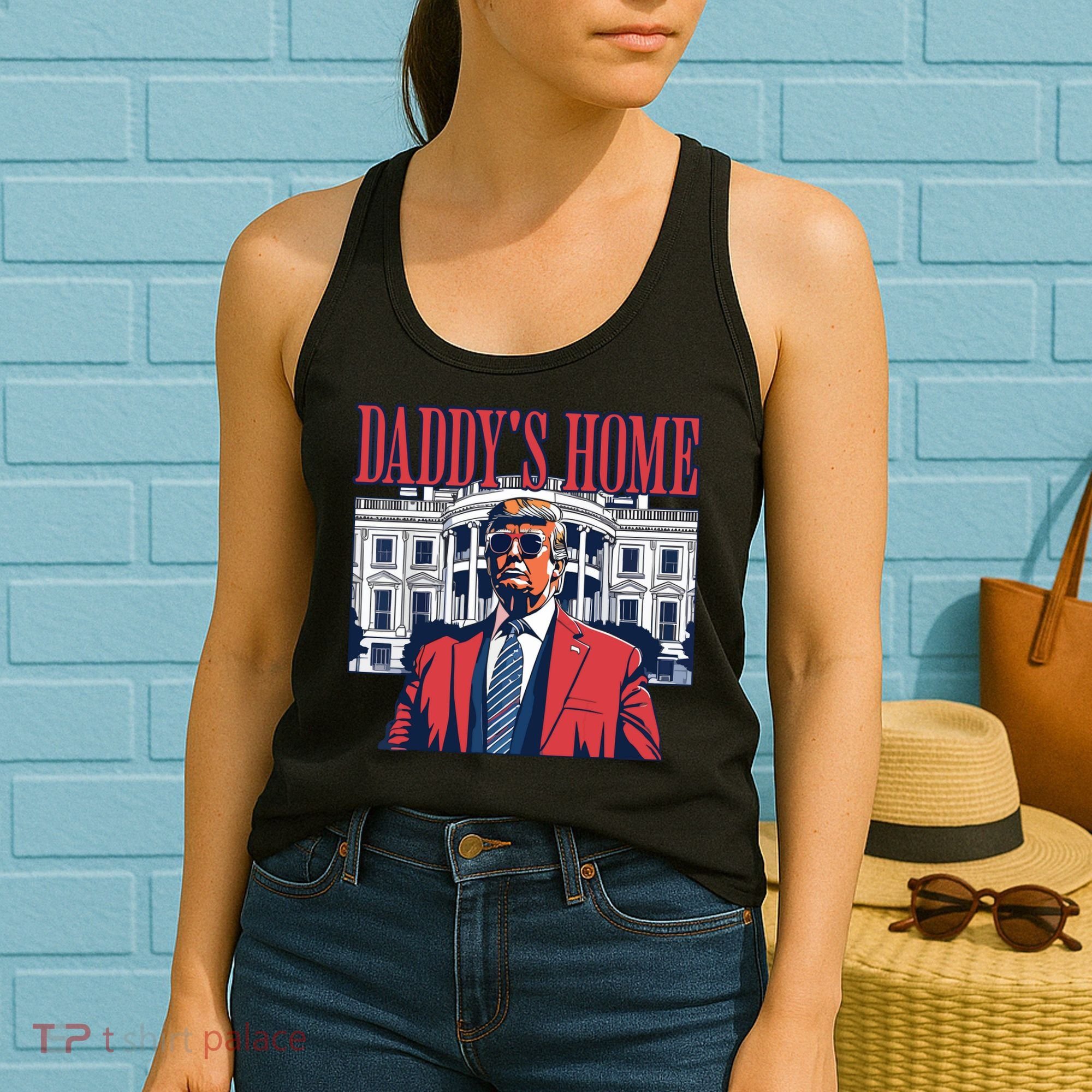 Daddys Home Trump Women's Tank Top