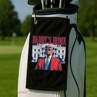 Daddys Home Trump Golf Towel thumb 2
