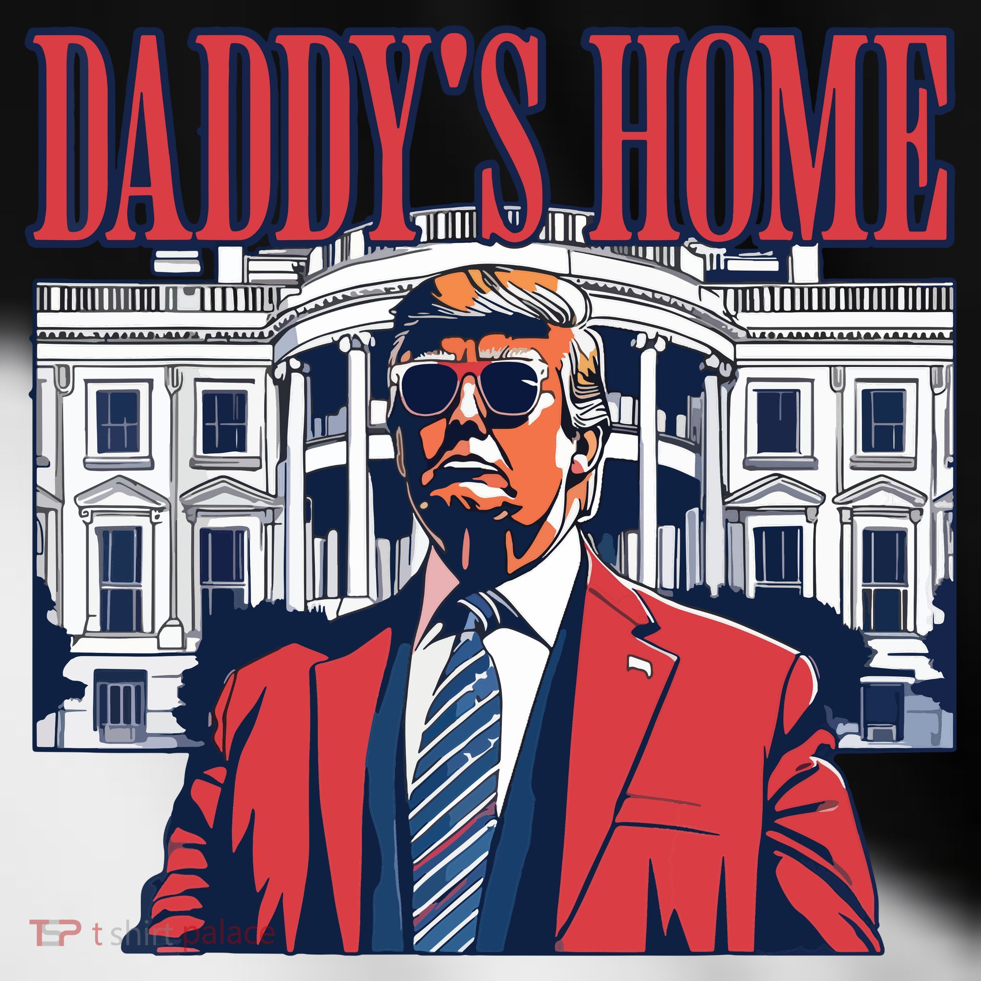 Daddys Home Trump Toddler Fine Jersey T-Shirt