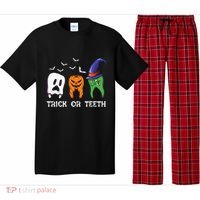 Dentist Halloween Trick Or Teeth Funny Dental Treat Cute Gift Pajama Set thumb 0