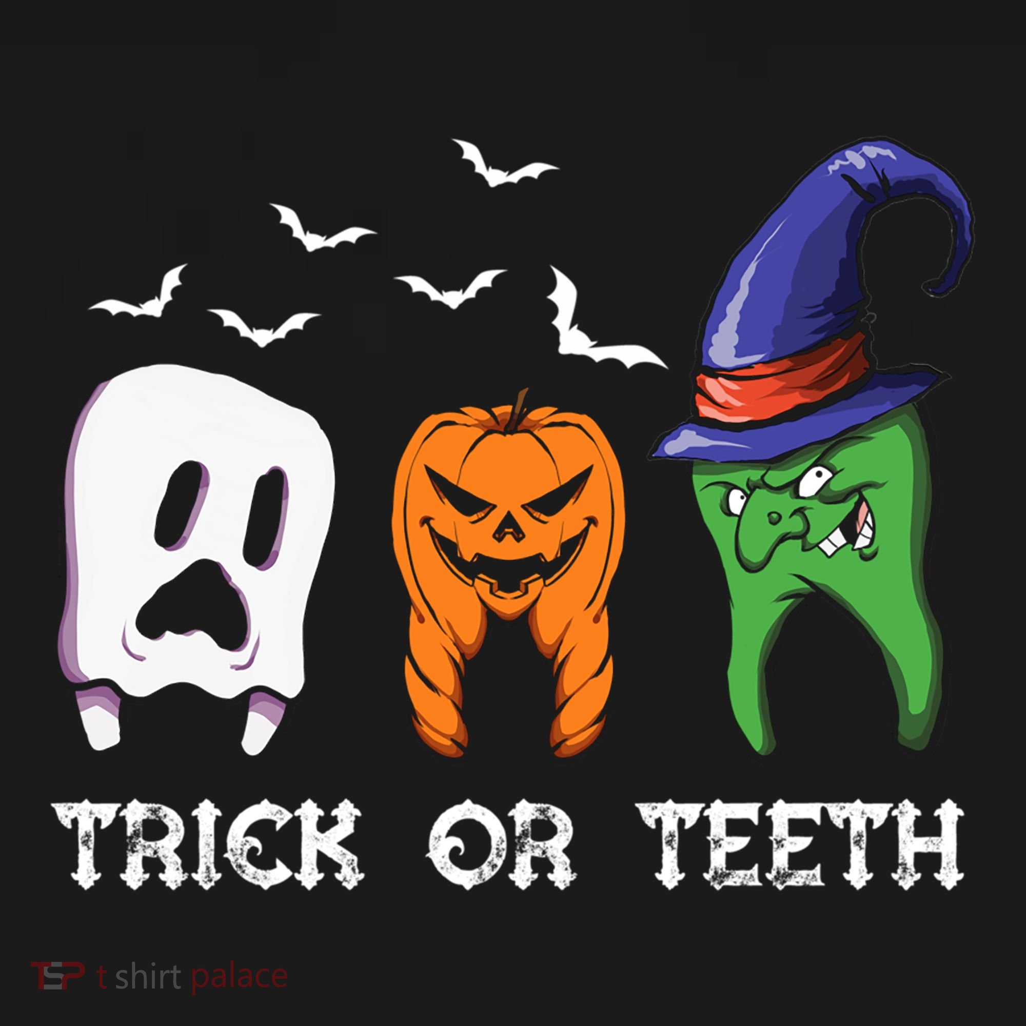 Dentist Halloween Trick Or Teeth Funny Dental Treat Cute Gift Pajama Set