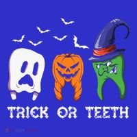 Dentist Halloween Trick Or Teeth Funny Dental Treat Cute Gift Tank Top thumb 6