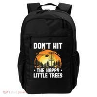 Don't Hit The Happy Little Tree Disc Golf Coach Backpack thumb 0
