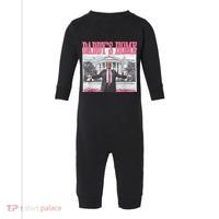 Daddys Home Vote Donald Trump 2024 Election Infant Fleece One Piece thumb 0