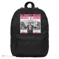 Daddys Home Vote Donald Trump 2024 Election 16 in Basic Backpack thumb 0