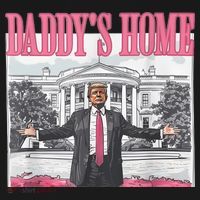 Daddys Home Vote Donald Trump 2024 Election Performance Fleece Hoodie thumb 2