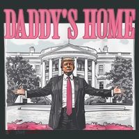 Daddys Home Vote Donald Trump 2024 Election Infant Baby Jersey Bodysuit thumb 2