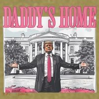 Daddys Home Vote Donald Trump 2024 Election Garment-Dyed Women's Muscle Tee thumb 6