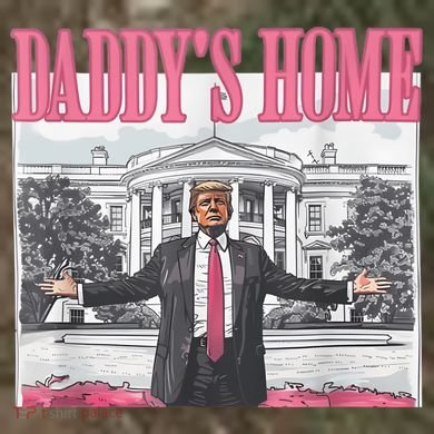 Daddys Home Vote Donald Trump 2024 Election Camo Xtreme Backpack