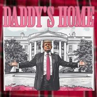 Daddys Home Vote Donald Trump 2024 Election Men's Flannel Plaid Pajama Pants thumb 2