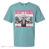Daddys Home Vote Donald Trump 2024 Election Sueded Cloud Jersey T-Shirt thumb 0