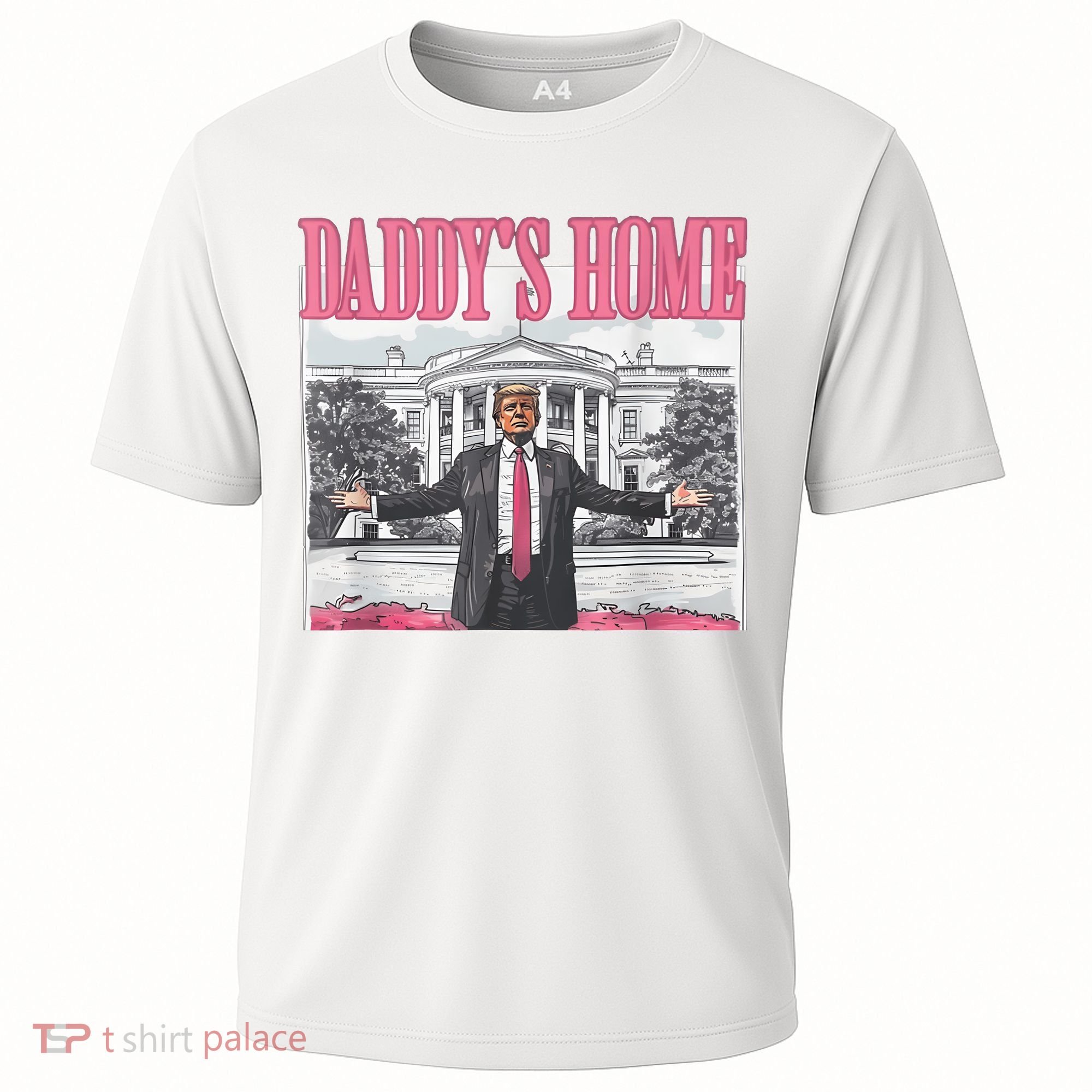 Daddys Home Vote Donald Trump 2024 Election Cooling Performance Crew T-Shirt