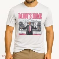 Daddys Home Vote Donald Trump 2024 Election Cooling Performance Crew T-Shirt thumb 2