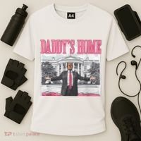 Daddys Home Vote Donald Trump 2024 Election Cooling Performance Crew T-Shirt thumb 3