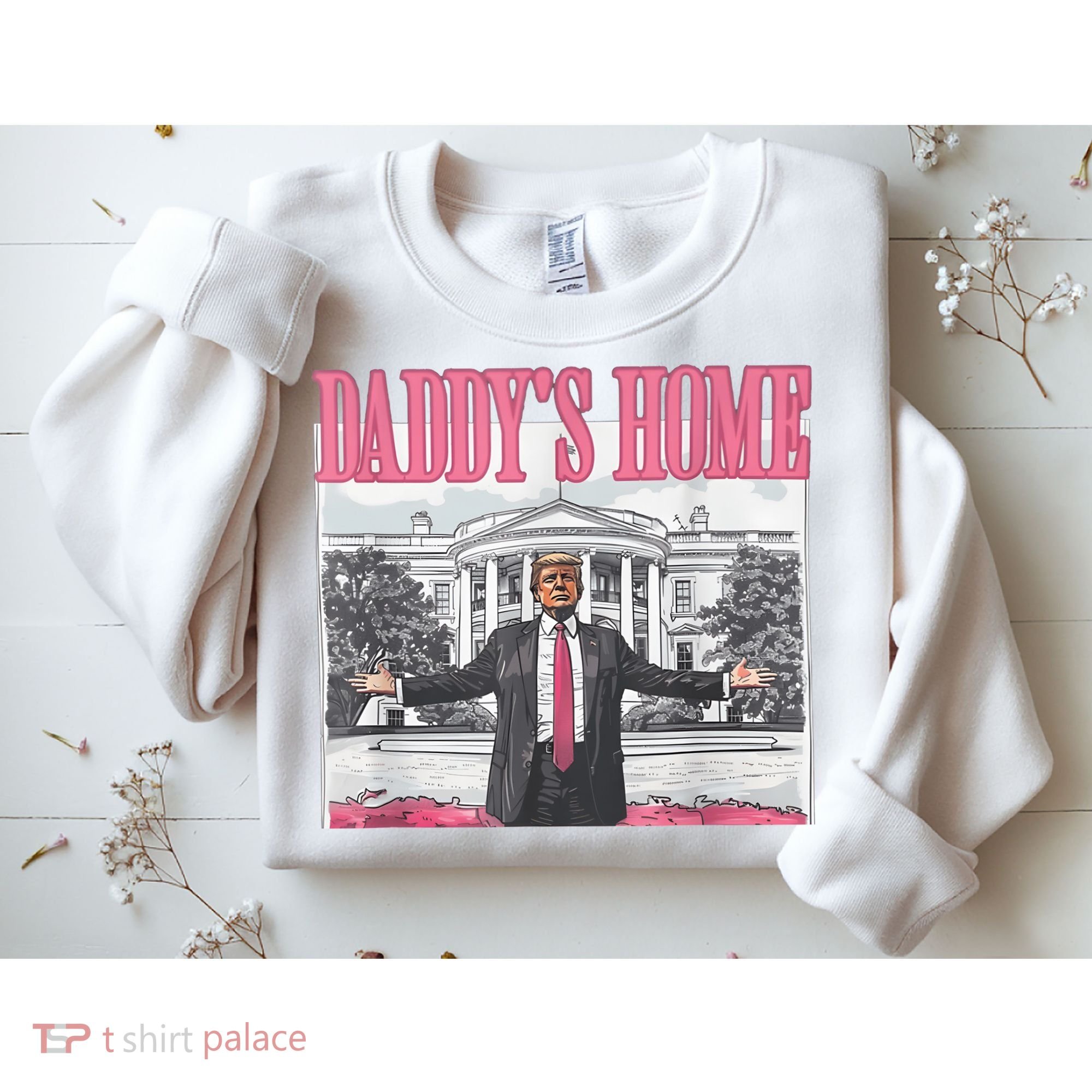 Daddys Home Vote Donald Trump 2024 Election Sweatshirt