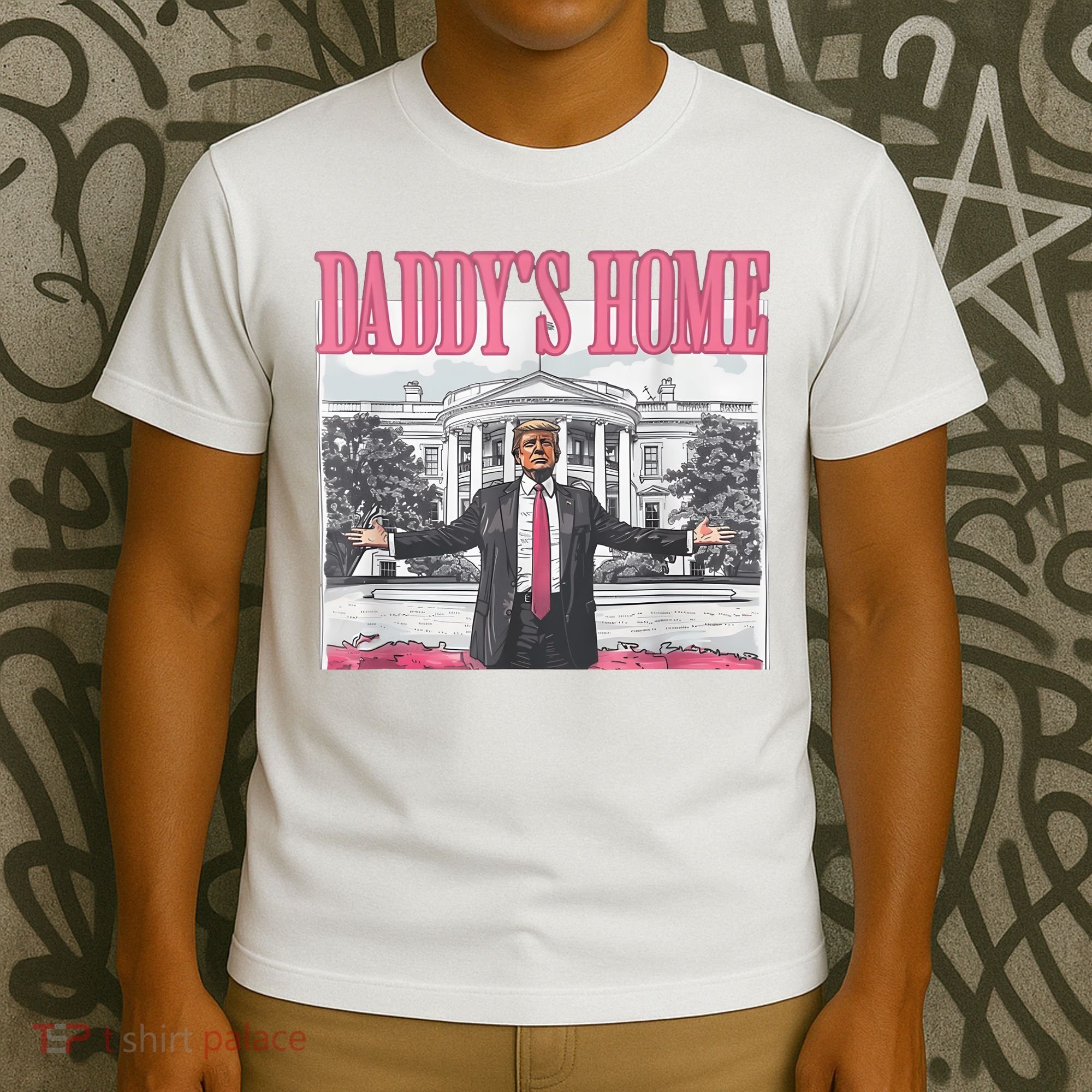 Daddys Home Vote Donald Trump 2024 Election T-Shirt