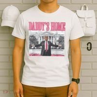 Daddys Home Vote Donald Trump 2024 Election T-Shirt thumb 6
