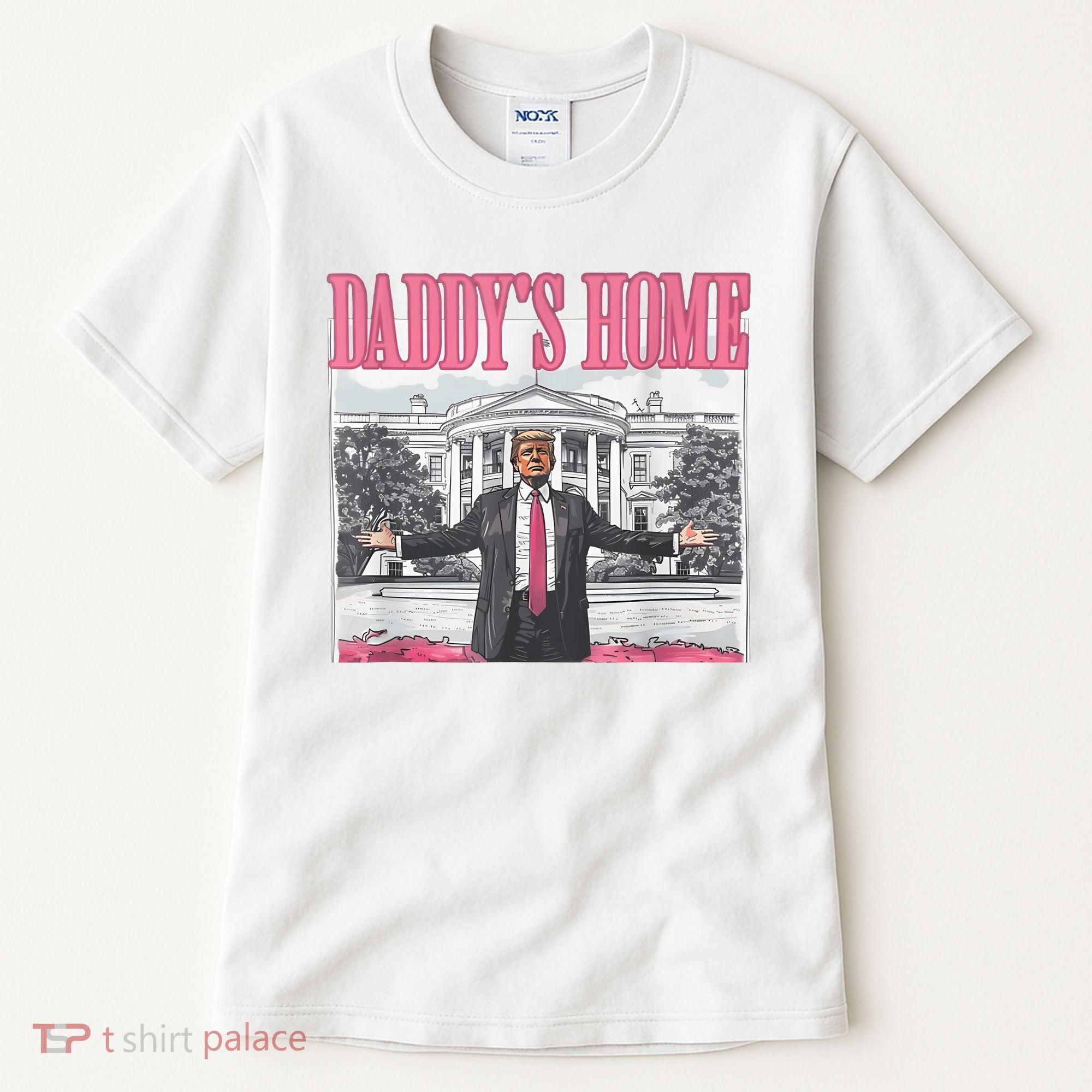 Daddys Home Vote Donald Trump 2024 Election Tall T-Shirt