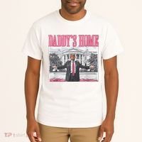 Daddys Home Vote Donald Trump 2024 Election Tall T-Shirt thumb 2