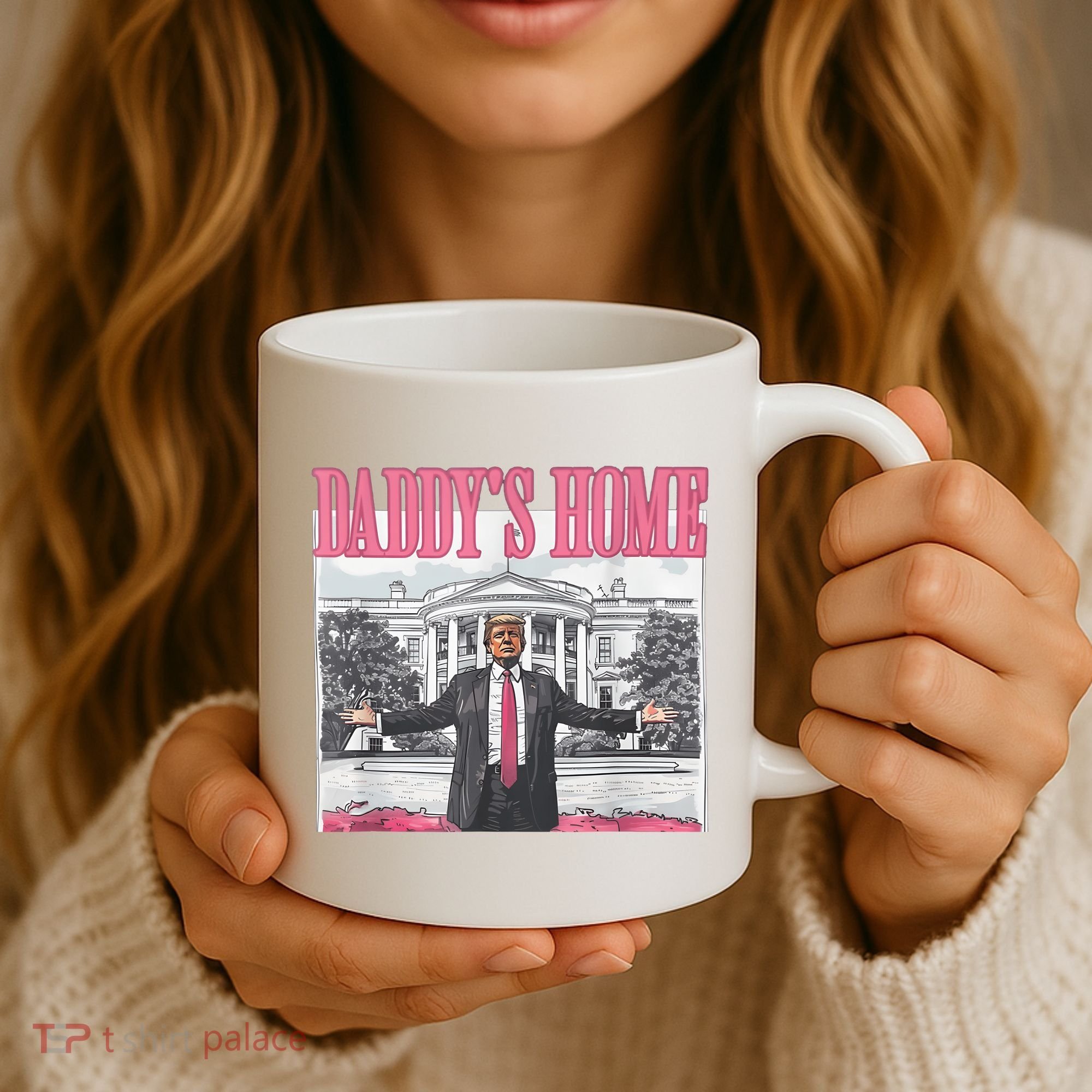 Daddys Home Vote Donald Trump 2024 Election Coffee Mug