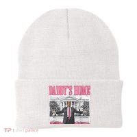 Daddys Home Vote Donald Trump 2024 Election Beanie thumb 0