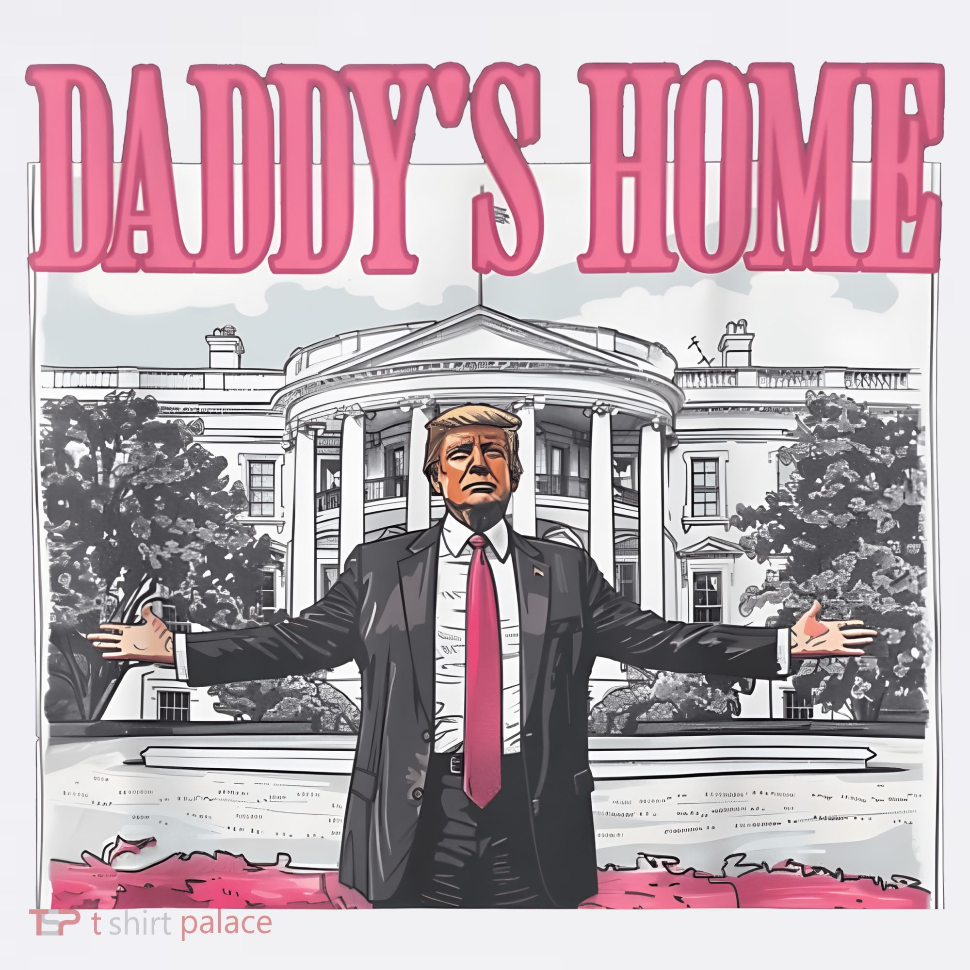 Daddys Home Vote Donald Trump 2024 Election Women's Hoodie