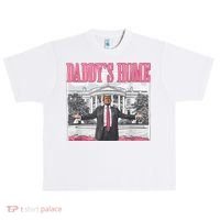 Daddys Home Vote Donald Trump 2024 Election Urban Oversized Heavyweight T-Shirt thumb 0