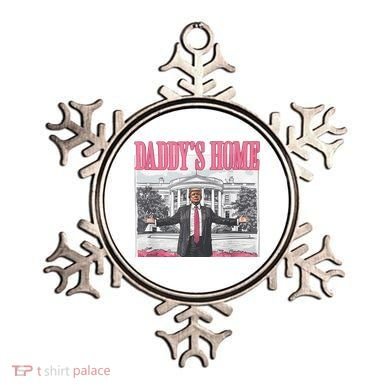 Daddys Home Vote Donald Trump 2024 Election Ornament