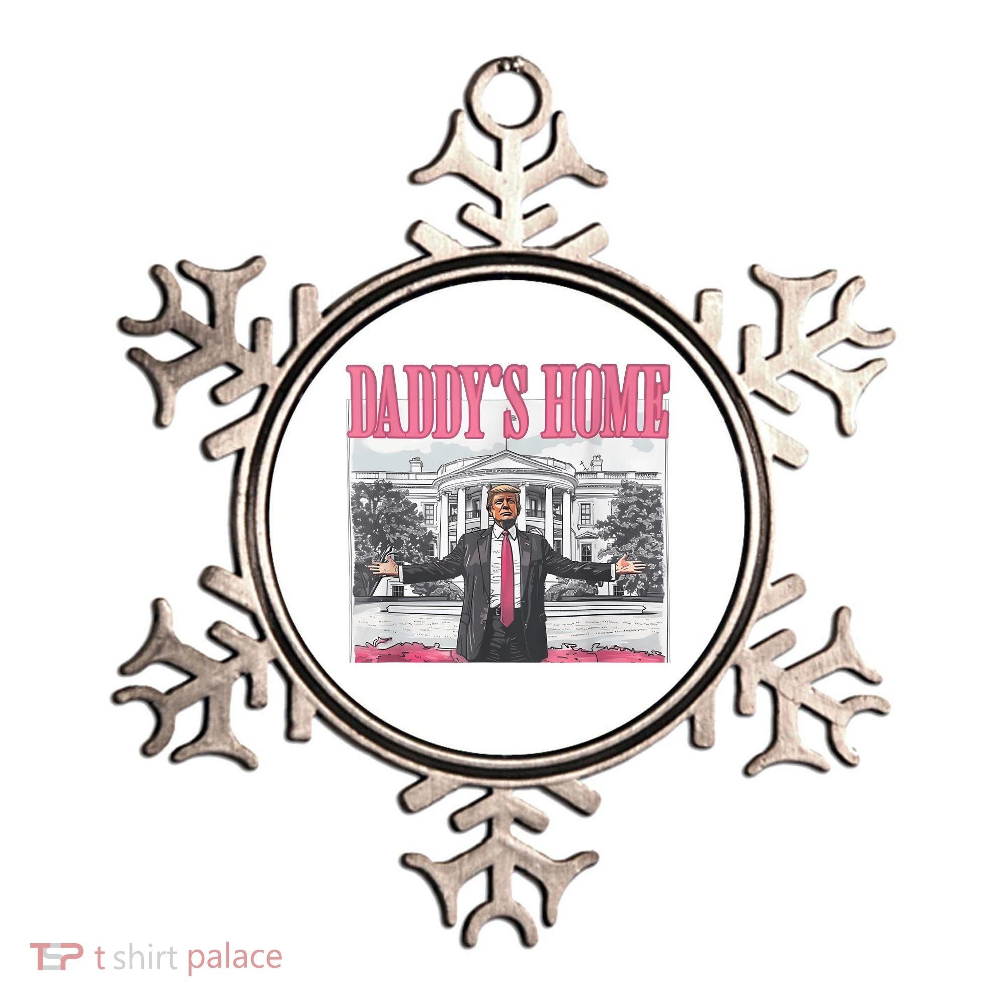 Daddys Home Vote Donald Trump 2024 Election Ornament