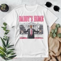 Daddys Home Vote Donald Trump 2024 Election Premium T-Shirt thumb 2