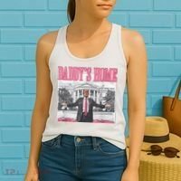 Daddys Home Vote Donald Trump 2024 Election Women's Tank Top thumb 2